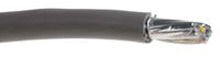 1219c-sl005 Alpha Wire Alpha Essentials Communication & Control Control Cable, 9 Cores, 0.23 mm² 24 AWG, Screened, 30 m, Grey