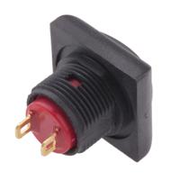 820-7583 RS PRO Push Button Switch, On-(Off), Panel Mount, 13.6mm Cutout, SPST, 30V dc, IP67