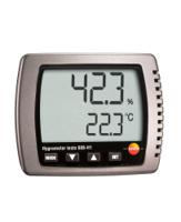 0560-6081 Testo 608-H1 Digital Thermohygrometer, ±3 %RH Accuracy, +50°C Max, 95%RH Max