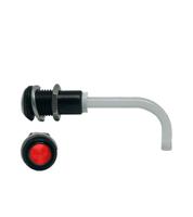 rhd-0900-3000-f9pzr67pr RHD-0900-3000-F9PZR67PR Bivar, Panel Mount Right Angle LED Light Pipe, Red Round Lens