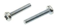 560-669 RS PRO Pozidriv M3.5 Pan Steel Machine Screws DIN 7985Z x 20.0mm