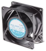 619-6999 RS PRO Axial Fan, 115 V ac, AC Operation, 51m³/h, 9W, 120mA Max, 80 x 80 x 38mm