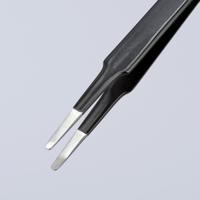 92-58-74-esd Knipex 120 mm, Stainless Steel, Smooth, ESD Tweezer