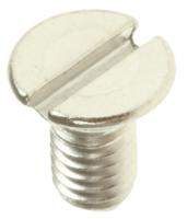 158-3332 RS PRO Slot M3 Countersunk A4 316 Stainless Steel Machine Screws DIN 963 x 6.0mm