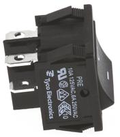 1634200-3 TE Connectivity DPST, On-Off Rocker Switch Panel Mount
