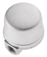 313-7098 RS PRO 1 bar Aluminium Heating Oil Filter, 1/2 in BSPP, 81 x 81 x 84mm