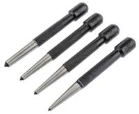 351wrs Eclipse 4-Piece Punch Set, Centre Punch, 1/4 → 1/8 in Shank