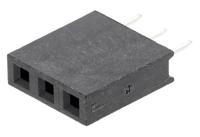 m20-7820346 HARWIN Straight Through Hole Mount PCB Socket, 3-Contact, 1-Row, 2.54mm Pitch, Solder Termination