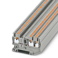 3210253 Phoenix Contact  PT 2.5-TWIN-DIO/R-L Series Grey, 0.14 → 4mm², Single-Level, Push In Termination