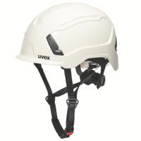9736030 uvex pronamic alpine E White Hard Hat with Chin Strap, Adjustable