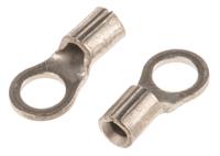 322797 TE Connectivity, STRATO-THERM Uninsulated Ring Terminal, M3.5 Stud Size, 0.26mm² to 1.65mm² Wire Size