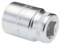 03010022 STAHLWILLE 1/2 in Drive 22mm Standard Socket, 12 point, 42 mm Overall Length