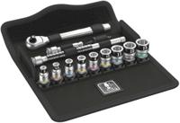 05003756001 Wera 13-Piece Metric 1/4 in Standard Socket Set with Ratchet, 6 point