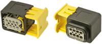2-1418479-1 TE Connectivity, HDSCS Automotive Connector Socket Black 8 Way