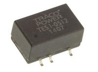 tes-1-0512 TRACOPOWER TES 1 DC-DC Converter, 12V dc/ 85mA Output, 4.5 → 5.5 V dc Input, 1W, Surface Mount, +85°C Max Temp