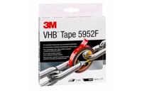 3m-5952-19mm-x-3m 3M 5952F, VHB™ Black Foam Tape, 19.0mm x 3.0m, 1.10mm Thick