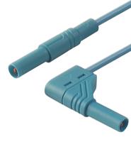 934084102 Hirschmann Test & Measurement, 16A, 1000V ac/dc, Blue, 2m Lead Length