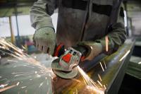 06017d0170 Bosch GWS 14-125S 125mm Corded Angle Grinder, UK Plug