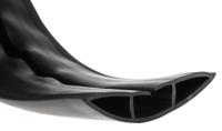 865-9552 RS PRO 1.83m Black Cable Cover in PVC, 29.4mm Inside dia.