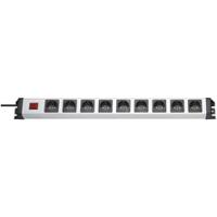 227020018 Kopp 1.4m 9 Socket Type F - German Schuko Extension Lead, 250 V ac