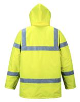 184-5966 RS PRO Yellow Unisex Hi Vis Traffic Jacket, 3XL