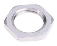 127-164 RS PRO Brass Cable Gland Locknut, M16 Thread