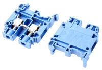 1sna125118r1300 Entrelec SNA Series Blue DIN Rail Terminal Block, 6mm², Single-Level, Screw Termination
