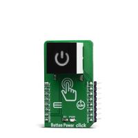 mikroe-3740 MikroElektronika BUTTON POWER CLICK Touchscreen Development Kit for CTHS15CIC05 for Public Gaming Console and Slot