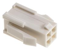 39-01-2046 Molex, Mini-Fit Jr Male Connector Housing, 4.2mm Pitch, 4 Way, 2 Row