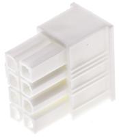 39-01-2085 Molex, Mini-Fit Jr Female Connector Housing, 4.2mm Pitch, 8 Way, 2 Row