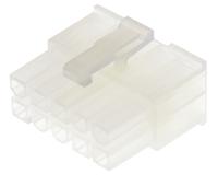 39-01-2100 Molex, Mini-Fit Jr Female Connector Housing, 4.2mm Pitch, 10 Way, 2 Row