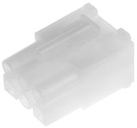 39-03-6064 Molex, STANDARD .093" Female Connector Housing, 6.7mm Pitch, 6 Way, 2 Row