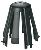 148-00098-spotclip-ii-pa66gf15-bk HellermannTyton Lighting Cover for use with Reel and blowed-in insulations with Halogen and LED Lamps,115mm Length,