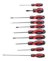 459-3988 RS PRO Pozidriv; Slotted Screwdriver Set, 10-Piece
