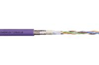 cfbuslb021 Igus chainflex CFBUS.LB Data Cable, 2 Cores 0.5 mm² 20 AWG, Screened, 25 m, Purple Thermoplastic Elastomer Sheath