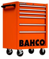 1475k6 Bahco 6 Drawer Solid Steel Wheeled Tool Trolley
