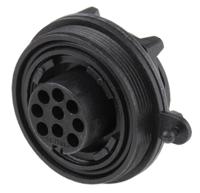 px0727s Bulgin Circular Connector, 9 Contacts, Panel, Standard Connector, Socket, Female, IP68, Standard Buccaneer Series