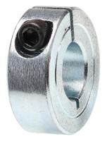 145-681 RS PRO Shaft Collar, One Piece, Clamp Screw, Bore 0.5in, OD 1.125in, W 0.406in, Steel