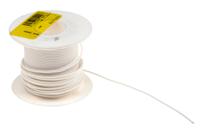 5851-wh005 Alpha Wire Hook-up Wire TEFLON Series White 0.05 mm² Hook Up Wire, 30 AWG, 7/0.10 mm, 30m, PTFE Insulation, 5851 WH005