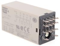 h3yn-4-dc12 Omron H3YN Series DIN Rail, Panel Mount Timer Relay, 12V dc, 4-Contact, 0.1 s → 10min