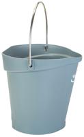 568888 6L Plastic Grey Bucket With Handle