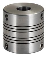132-165 RS PRO Beam Coupling, 30mm Outside Diameter, 10mm Bore, 30mm Length Flexible Beam Coupling