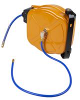 788-3739 RS PRO Wall Mounted 10m Air Hose Reel, 8mm Inner Diameter, 12mm Outer Diameter