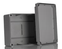 el231 HellermannTyton EL Series Grey Polystyrene Junction Box, IP67, 241x95x180mm