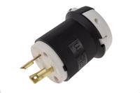 817-9375 RS PRO USA Mains Plug, 20A Black, Cable Mount Nylon Quick Connect, 250 V