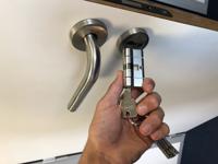 d6psn-4040-bk ABUS Brass Euro Cylinder Lock, 40/40 mm (40/40mm)