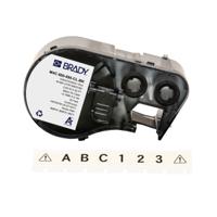 m4c-500-595-cl-bk Brady B-595 on Black on Transparent Label, 12.70 mm Width