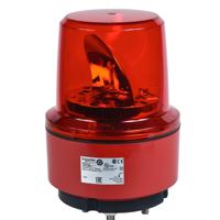 xvr13b04 Schneider Electric Harmony XVR Series Red Rotating Beacon, 24 V dc, Base Mount, LED Bulb, IP66