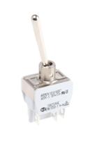645h2-5 APEM Toggle Switch, Panel Mount, On-(On), DPDT, Solder Terminal