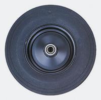 bwb405rib Guitel Hervieu Black Rubber Trolley Wheel, 500kg